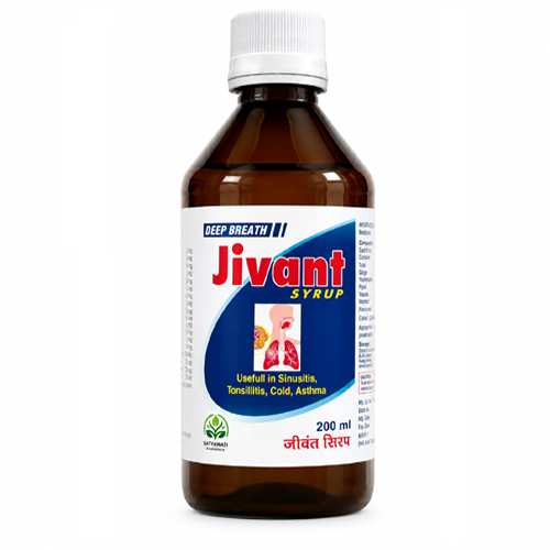 Deep Breath Jivant Ayurvedic Syrup - 200ml
